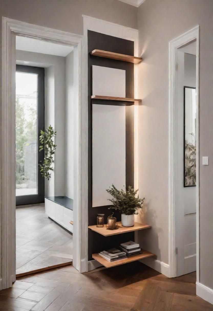 14. Wall-Mounted Desk for Small Spaces
