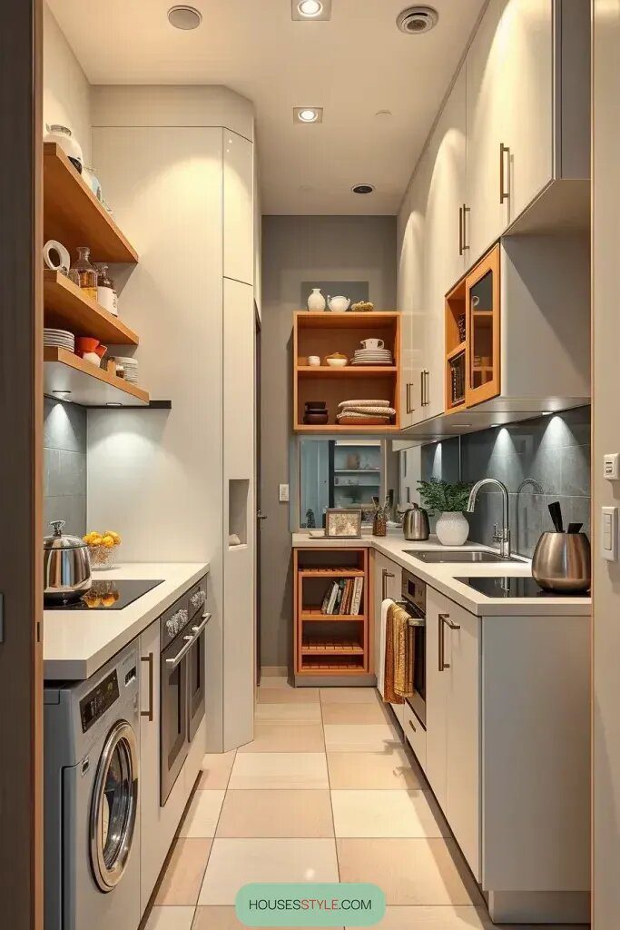 1. Smart Ways to Maximize Apartment Kitchen Space - photo 2