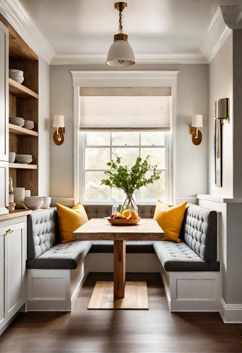 34. Breakfast Nook Storage Benches - photo 4