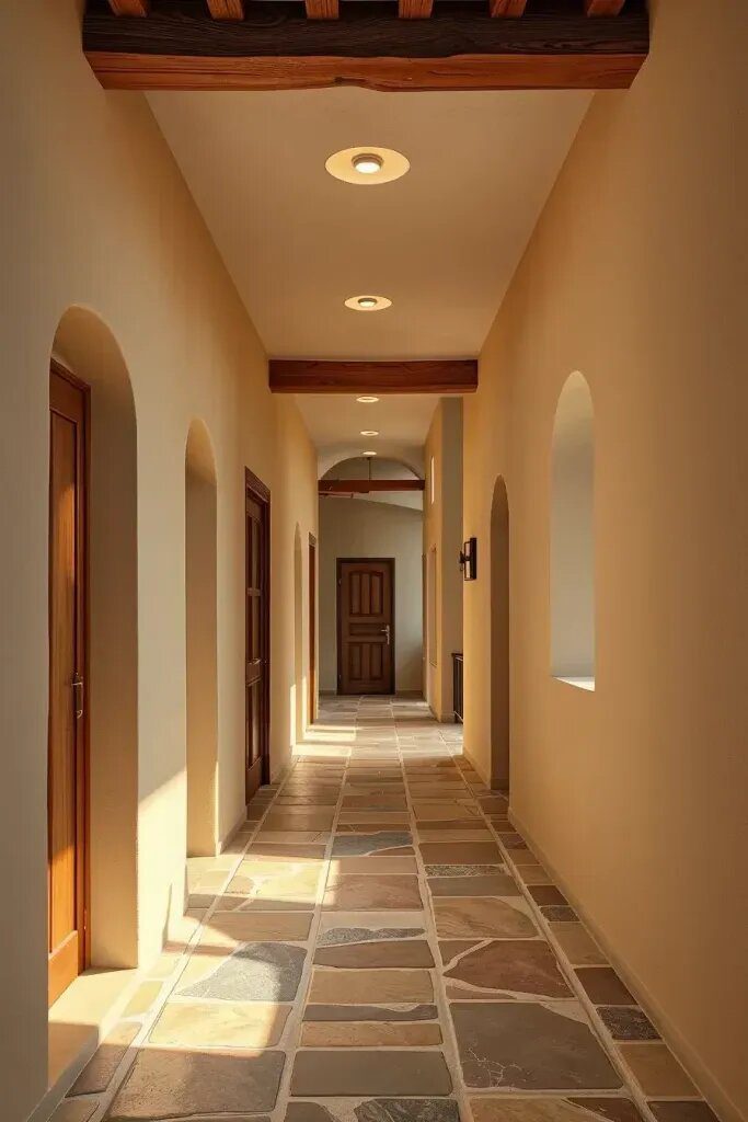 Textured Wall Finishes with Rustic Style