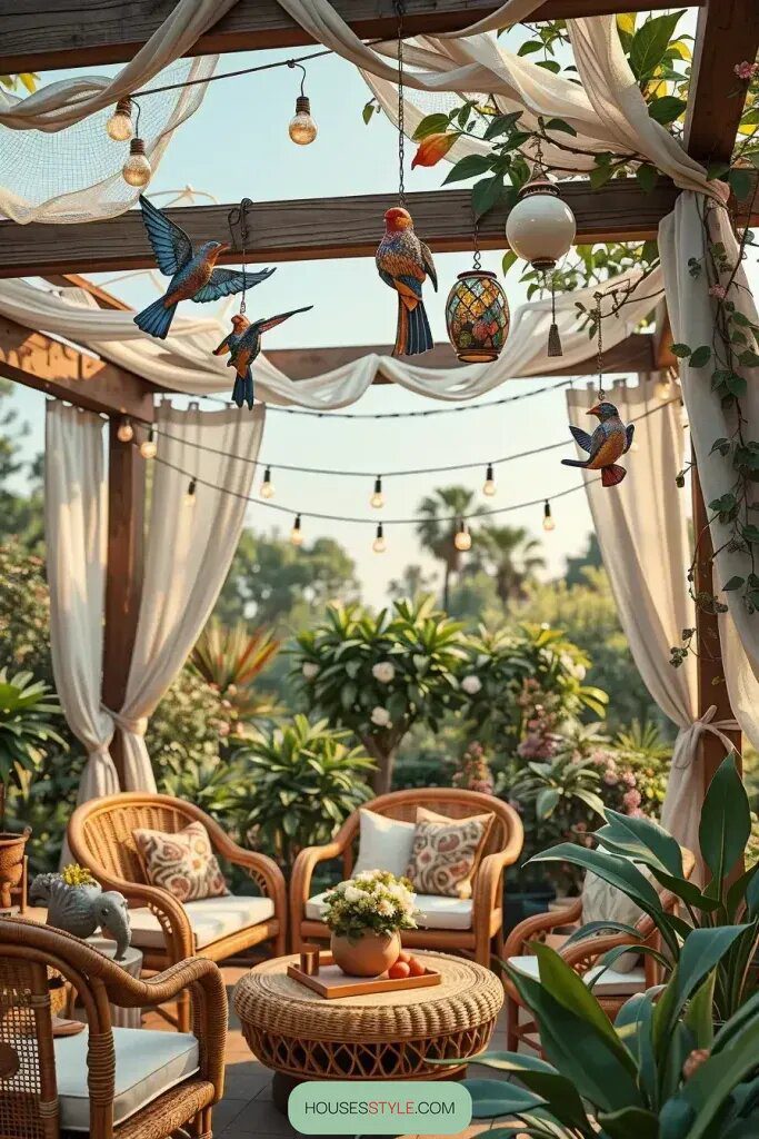 Hanging Figurines for Trees and Pergolas - photo 2