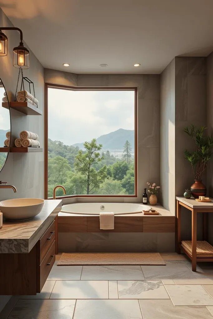 5 Calming Japanese-Inspired Bathroom Ideas - photo 2