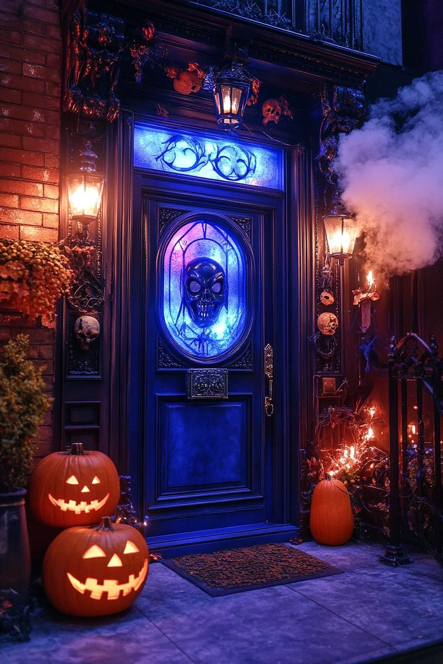 5. Gothic Halloween Door Decor Inspiration - photo 2