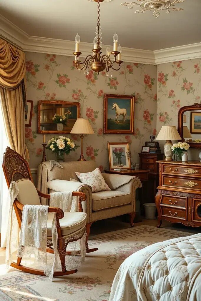 Blending Vintage Treasures with Modern Comfort
