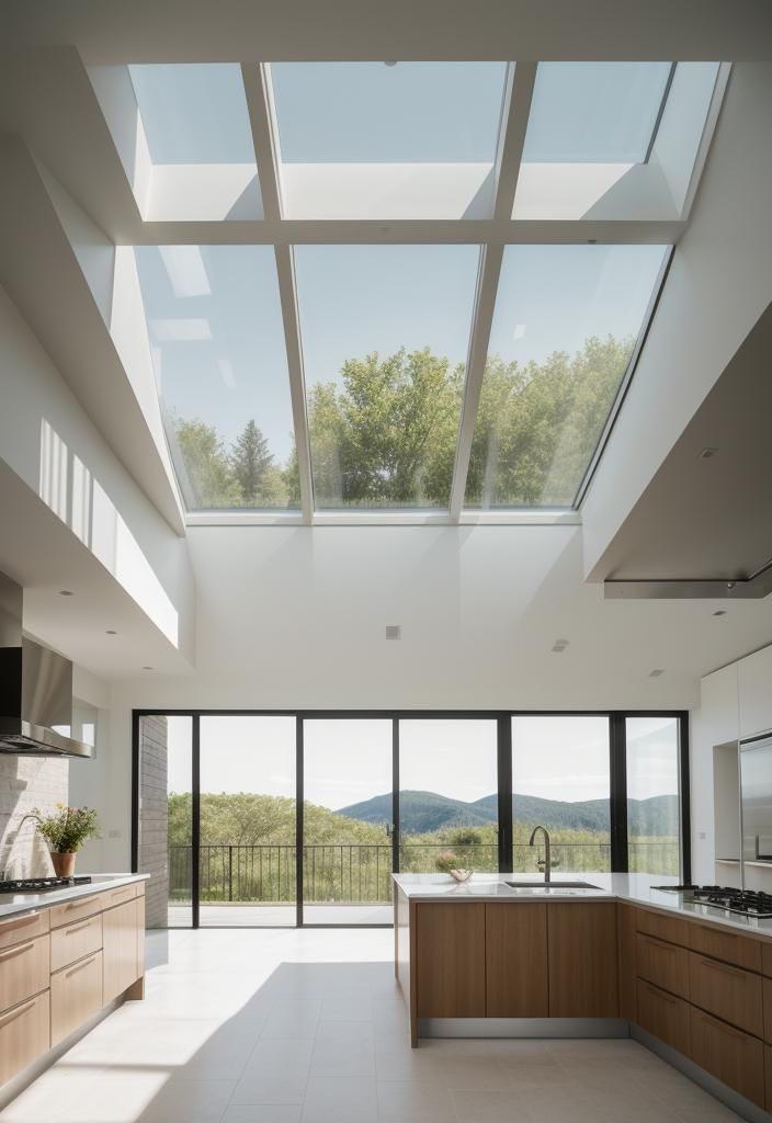 31. Using Skylights and Windows to Brighten Kitchens