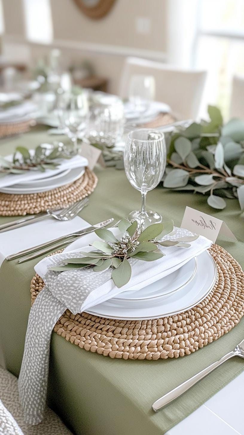 11. Sage and Silver Table Accents - photo 2