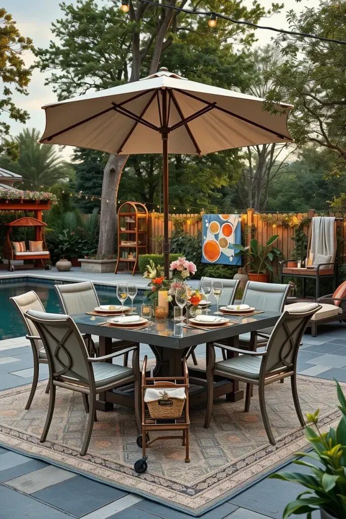 Poolside Dining Ideas For Summer Parties