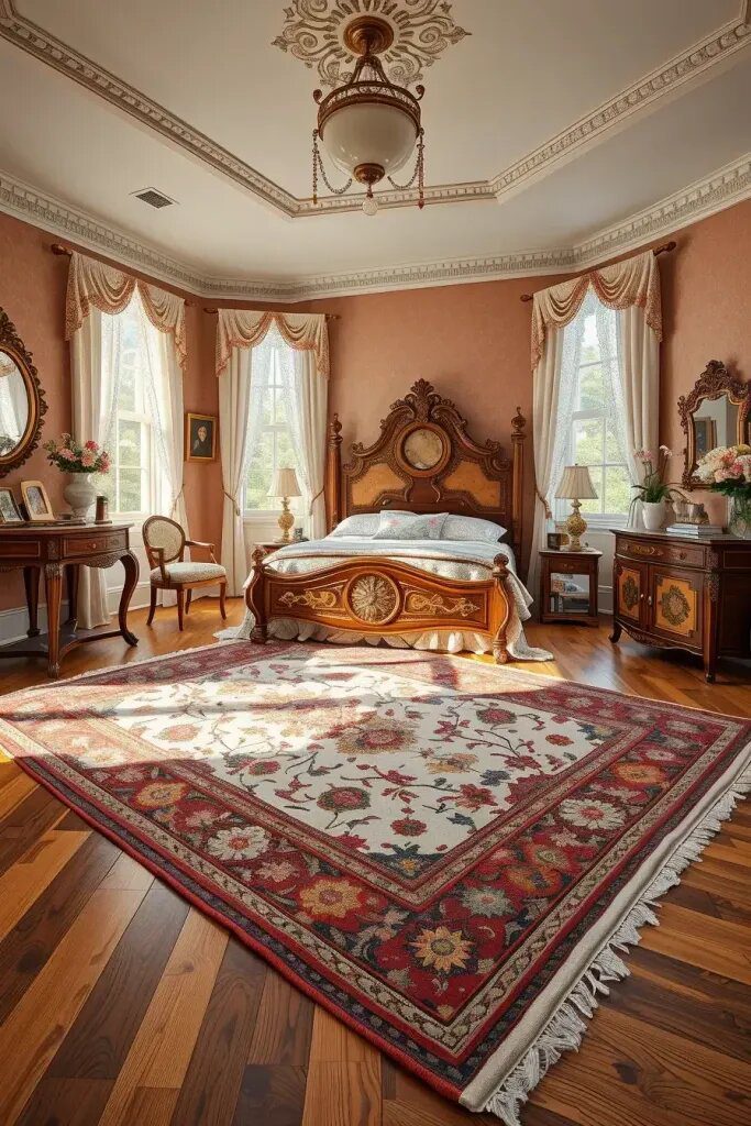 Traditional Rugs for Cozy Hardwood Floors