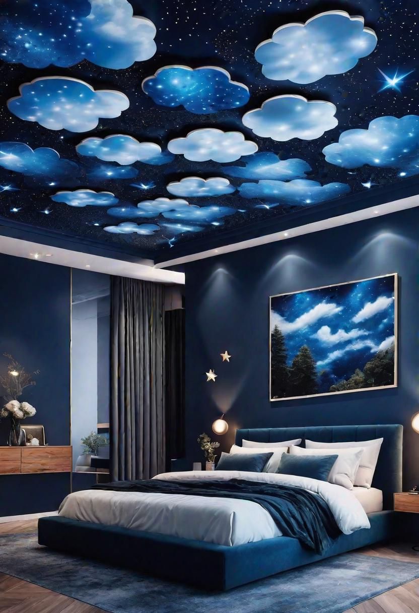 37. Statement Ceiling Designs for Bedrooms
