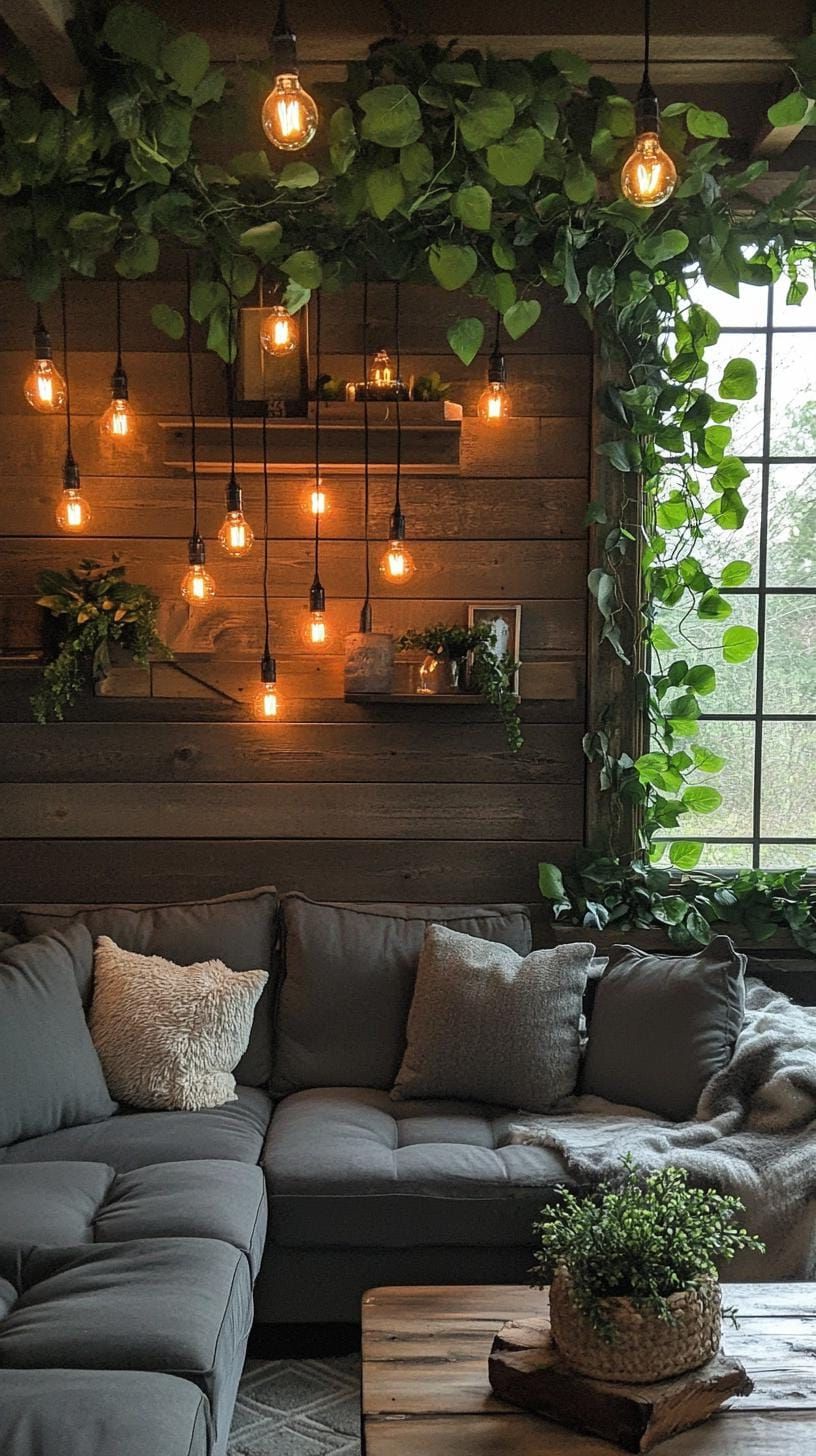3. Rustic Lighting Ideas for Cozy Rooms