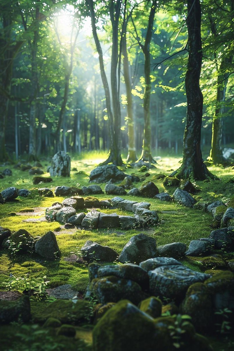 6. Stone Circle Hidden in the Woods - photo 3