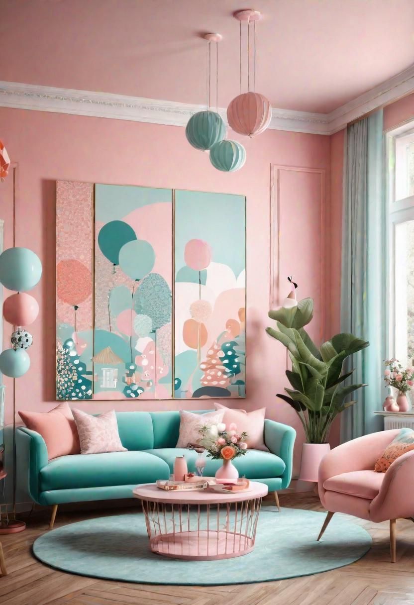 32. Whimsical Living Room Decor Ideas