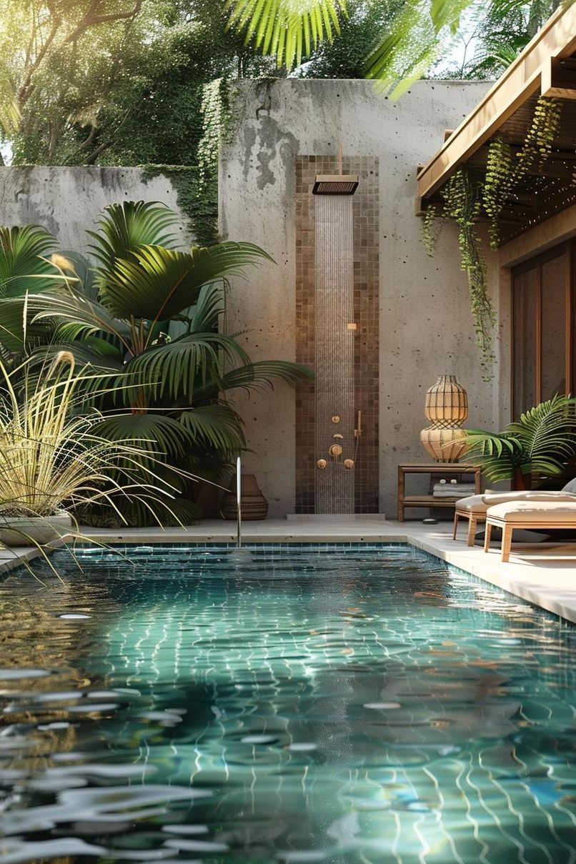 11. Outdoor Shower Oasis Setup - photo 2