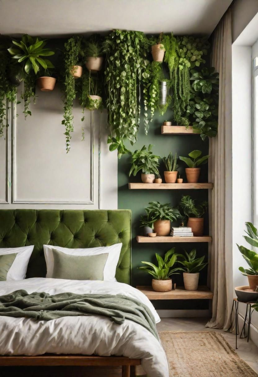 4. Plant Wall Bedroom Oasis - photo 2