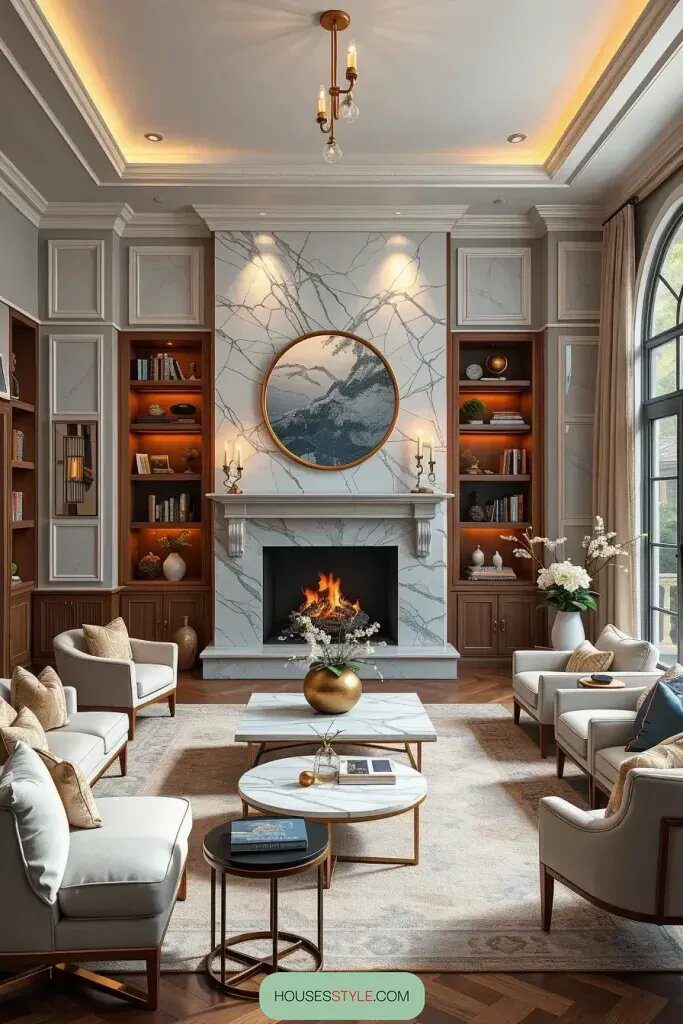 Why a Statement Fireplace Makes a Keeping Room Feel Cozy