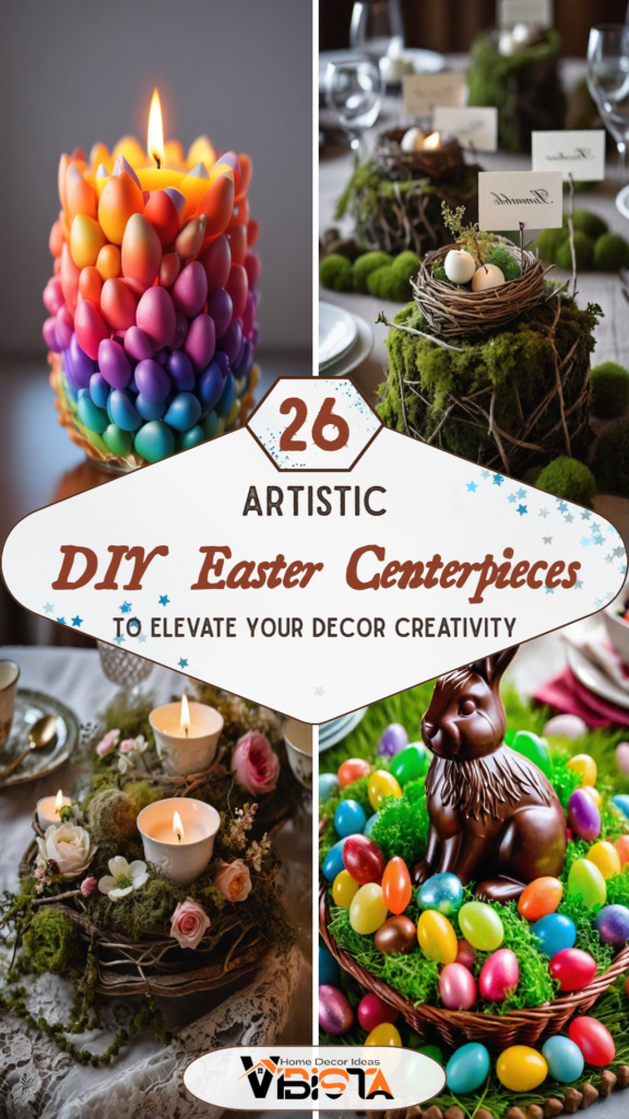 26 Chic DIY Easter Centerpieces to Elevate Your Table