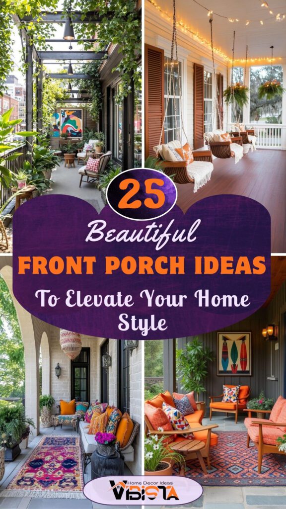 25 Beautiful Front Porch Ideas to Elevate Your Home Style