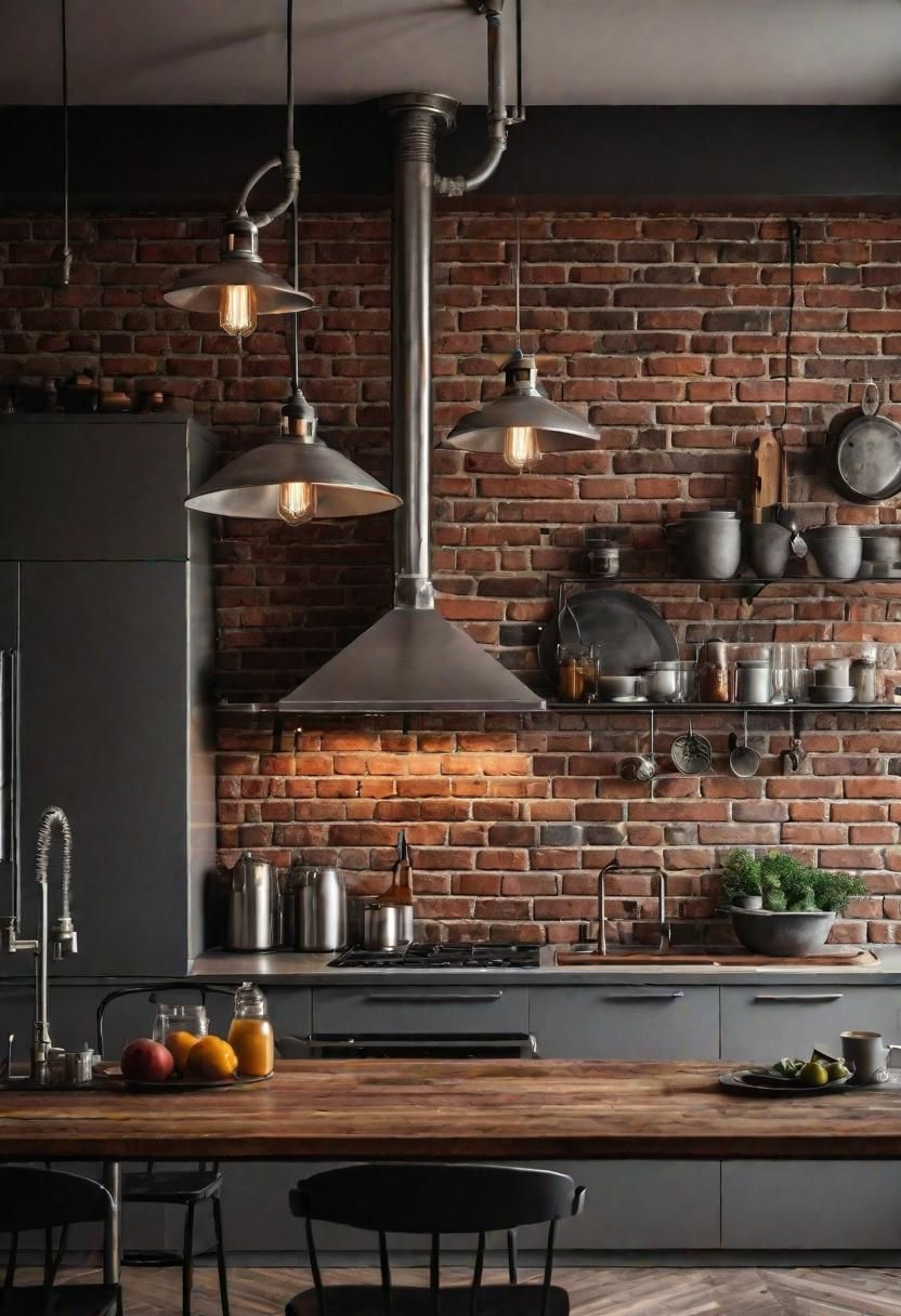 9. Industrial-Style Kitchen Design Tips