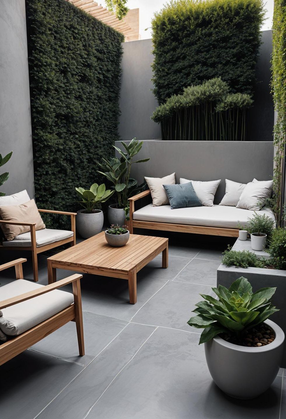 8. Minimalist Garden Layout Tips