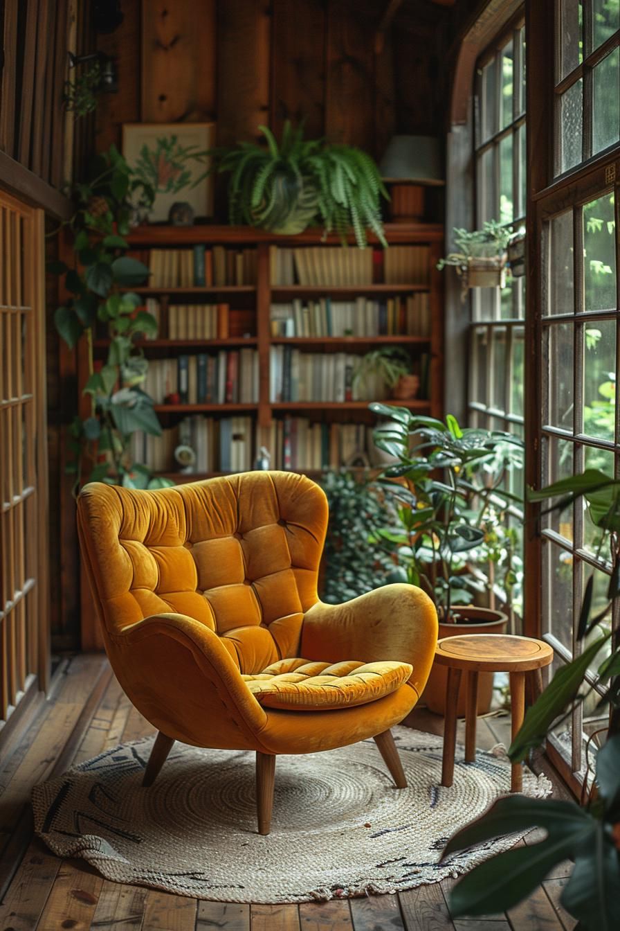 2. Velvet Armchair for a Cozy Lounge Corner - photo 3