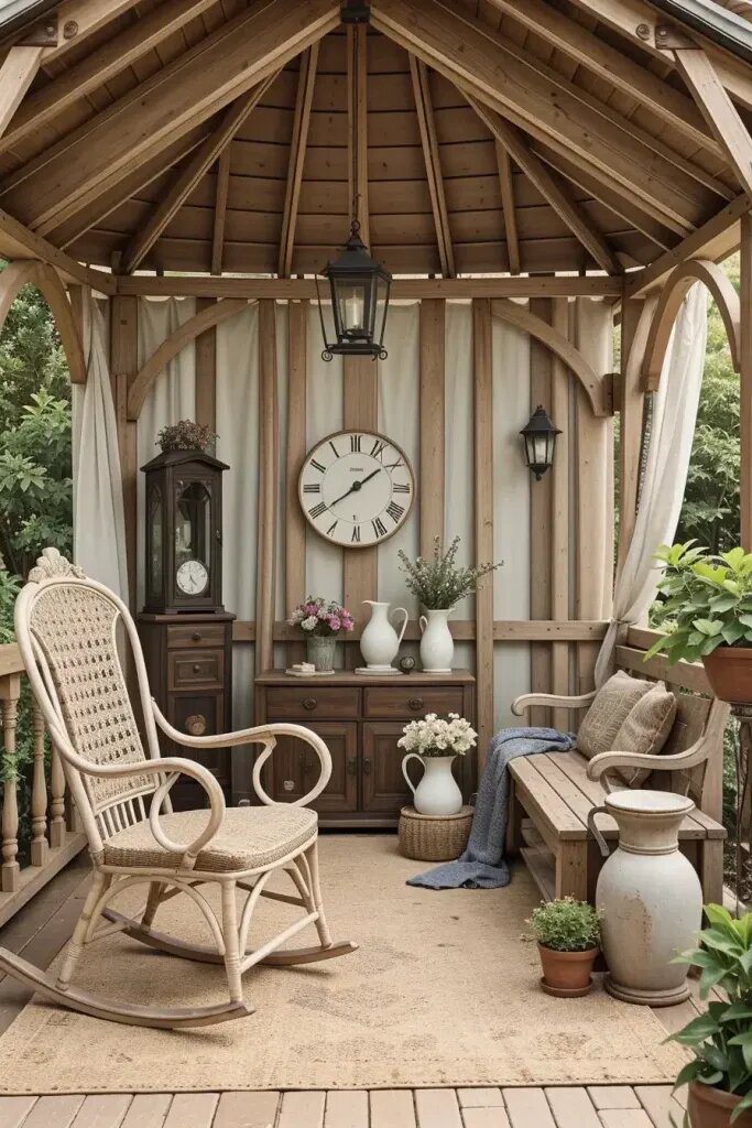 Vintage Decor for a Warm, Homey Gazebo - photo 2