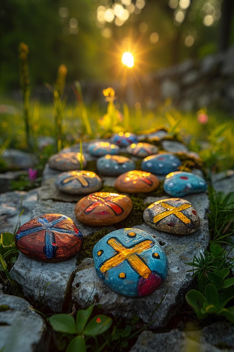 5. DIY Rock Tic-Tac-Toe Game - photo 2