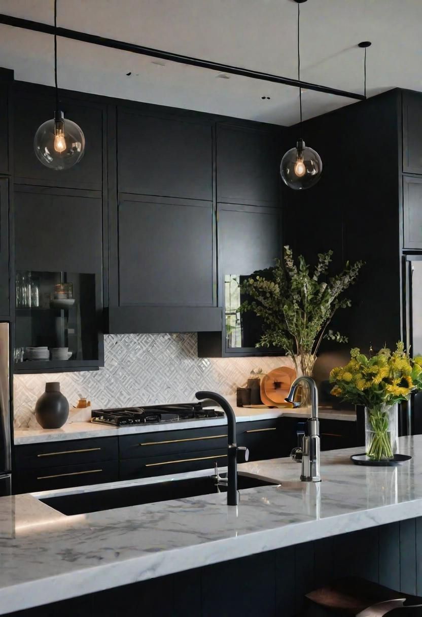16. Dark Kitchen Design vs Light Kitchen Design
