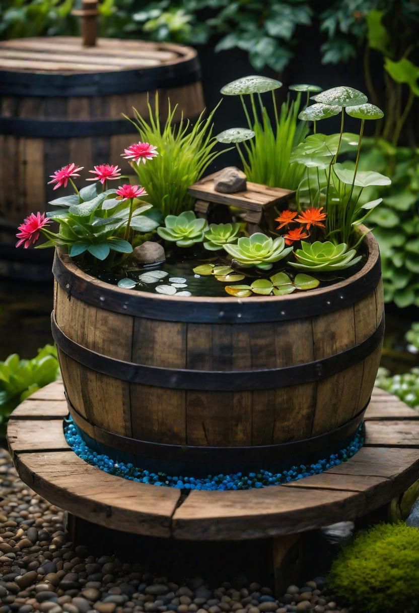 14. Water Garden in a Barrel - photo 3