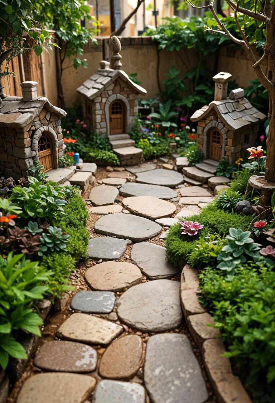 10. Whimsical Fairy Garden Landscape Ideas - photo 2