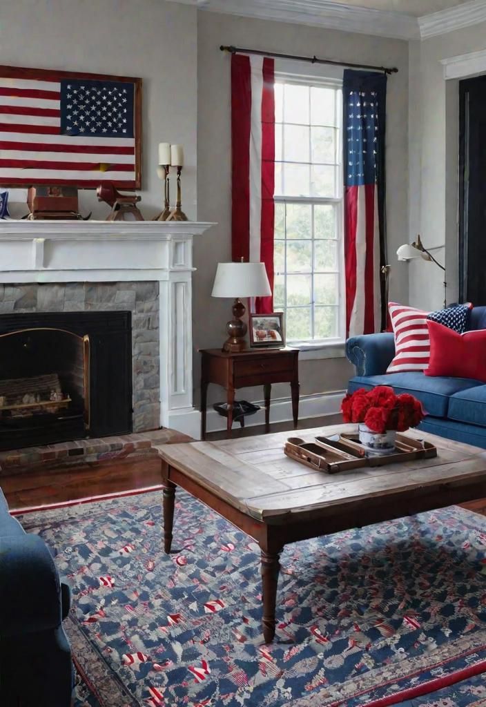 24. Classic American Living Room Style