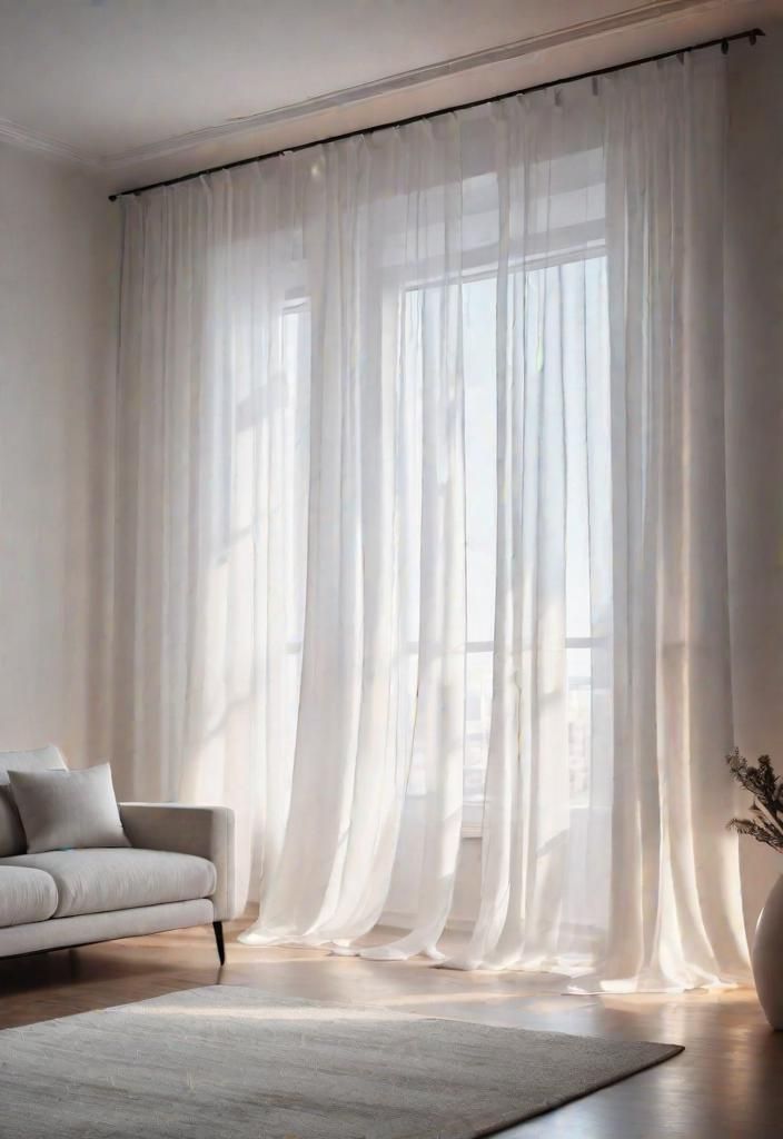 8. Airy Sheer Boho Curtains