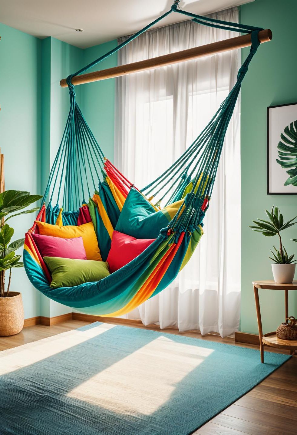 30. Hammock Chair Inspired by Parrots