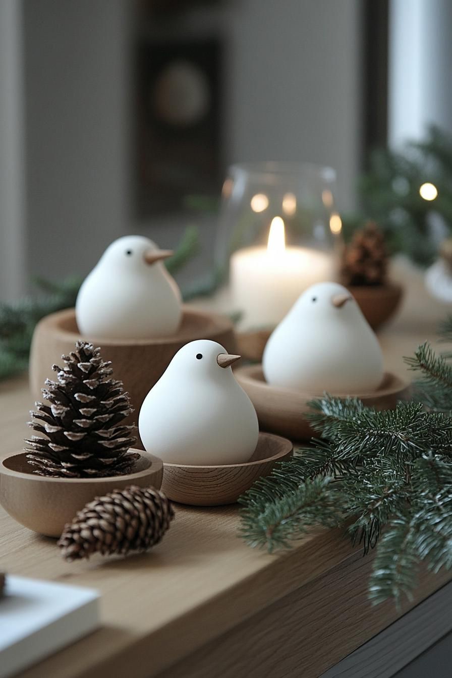11. Minimalist Nordic Christmas Decor Ideas - photo 2