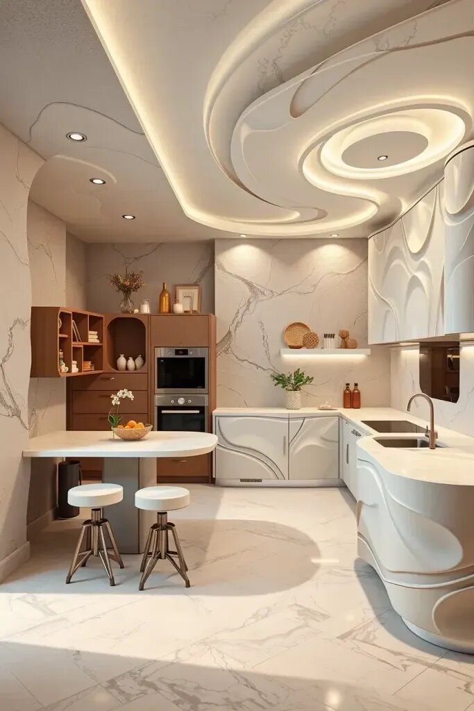 Quirky Kitchens: Where Shapes Have Fun