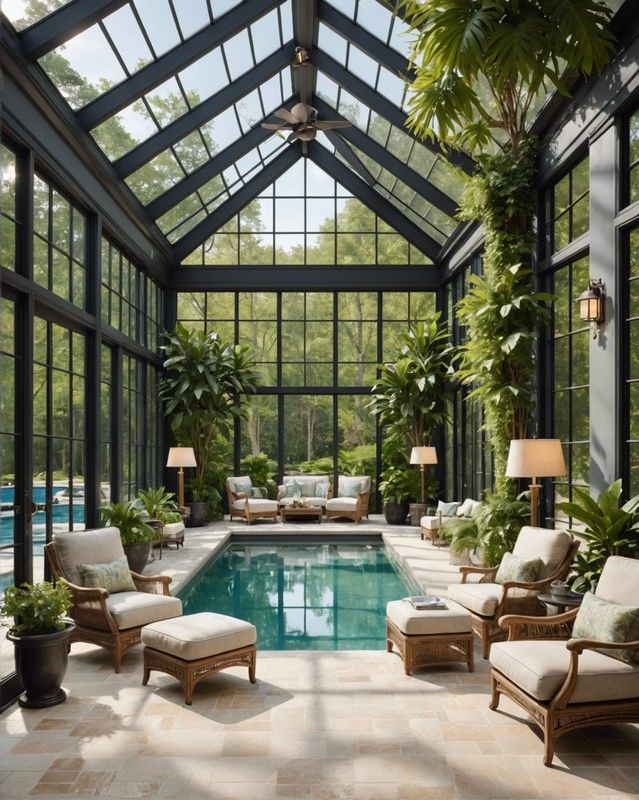 Luxury Poolside Living and Sunny Swims