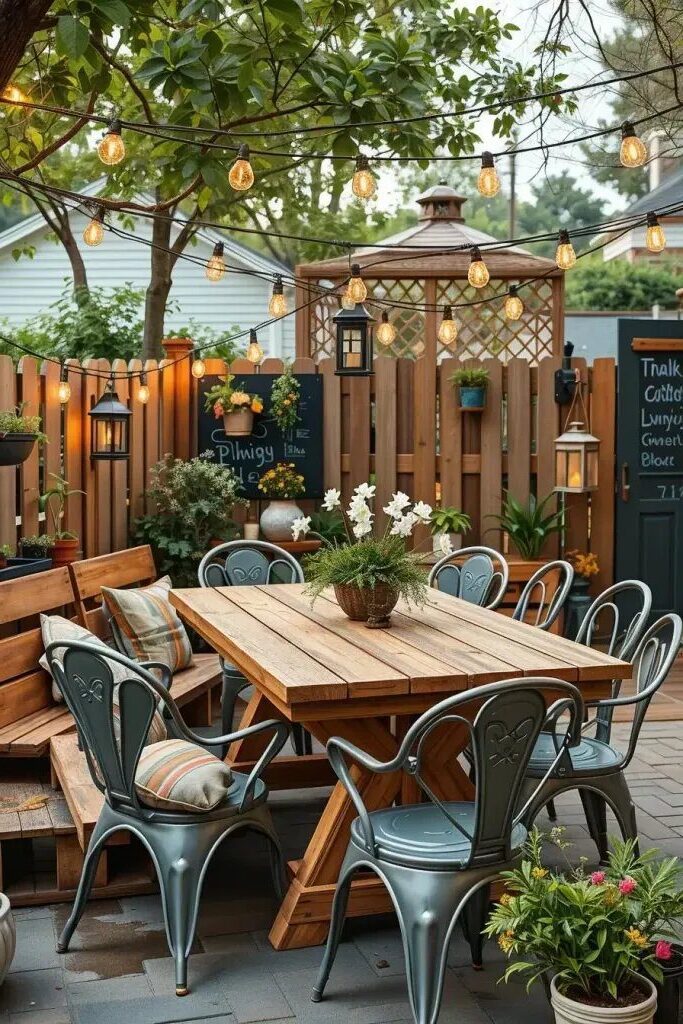 Budget-Friendly Ways To Build An Outdoor Dining Oasis