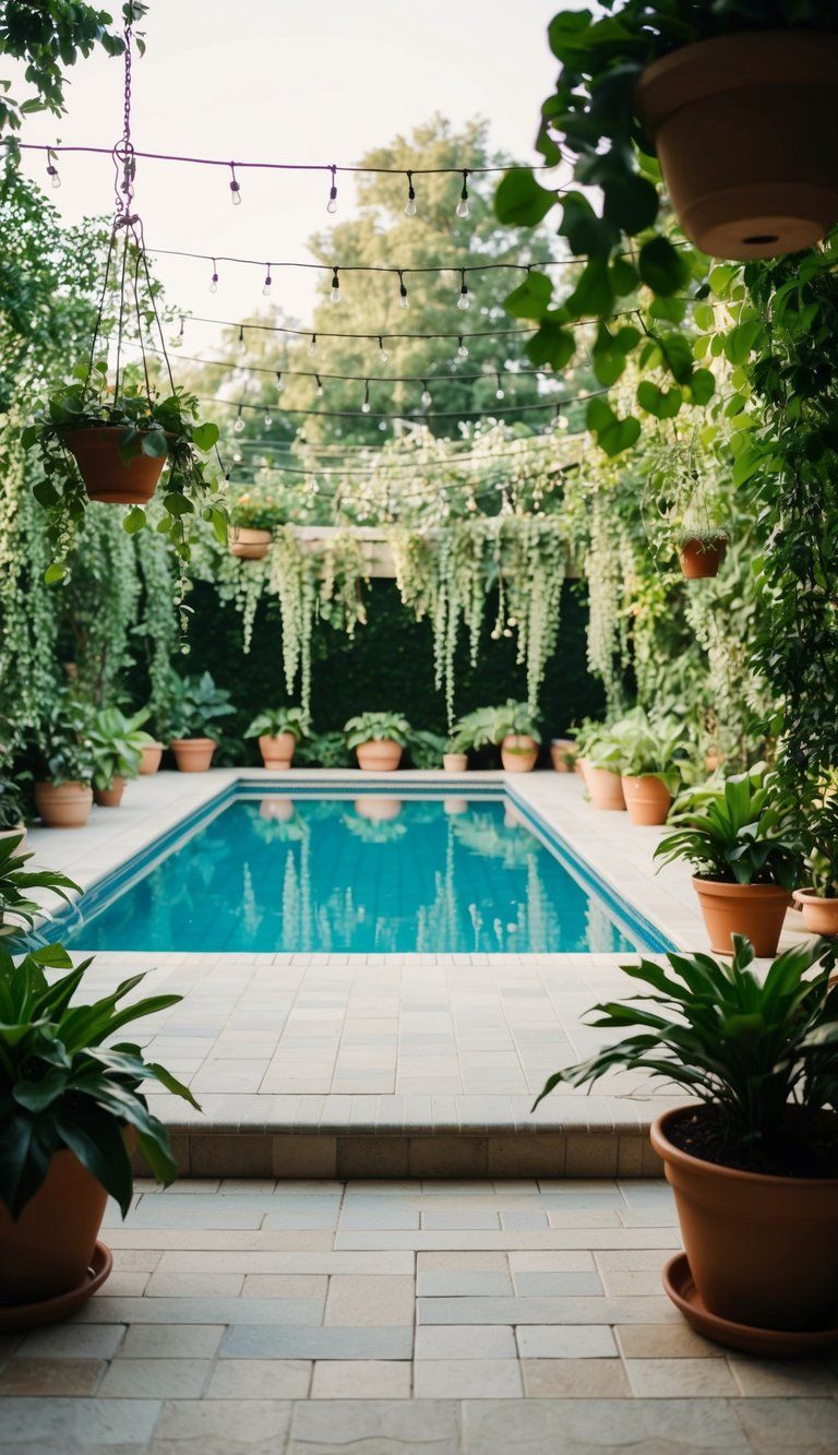 17. Add Vibrant Greenery for a Peaceful Atmosphere
