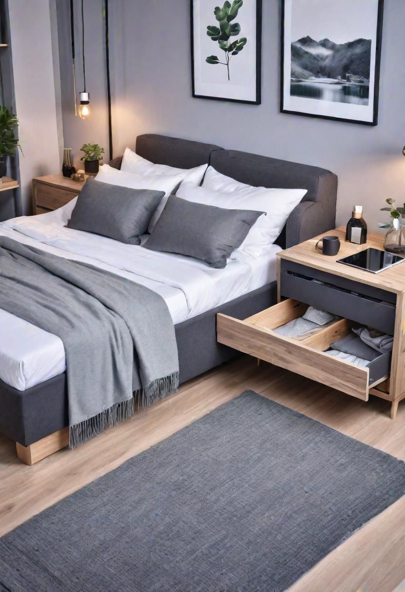 17. Compact Furniture for Small Bedrooms