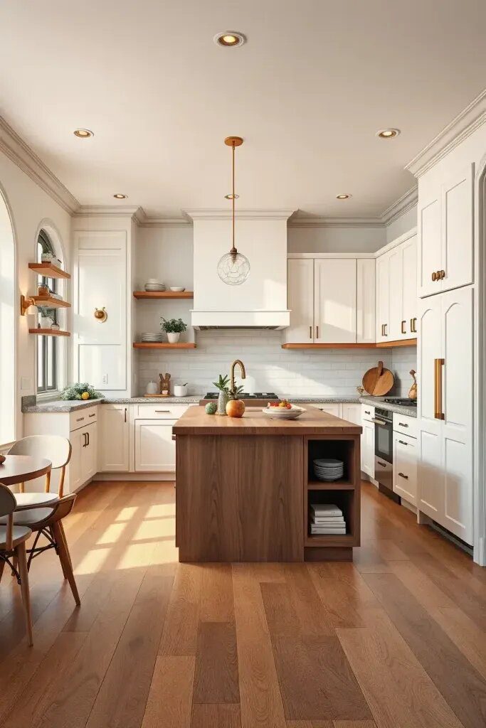 Warming Up Modern Kitchens with Wood Accents