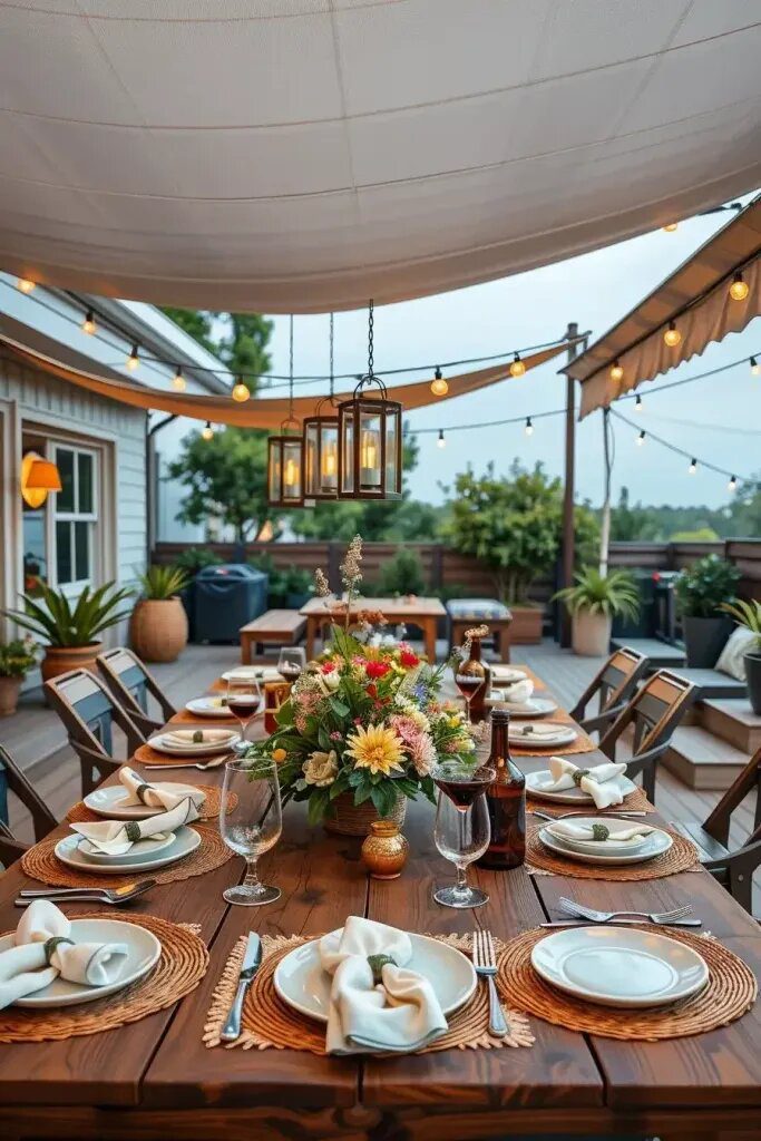 Styling Tips For Your Outdoor Dining Table - photo 2
