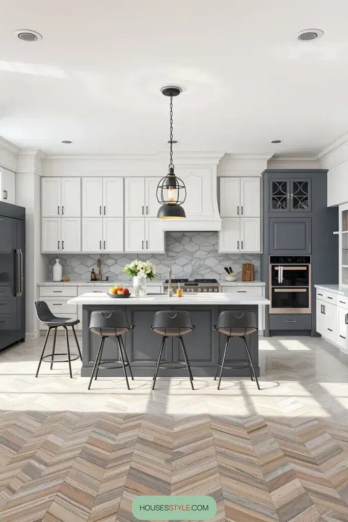 Stylish Gray Kitchen Islands Worth Considering - photo 2
