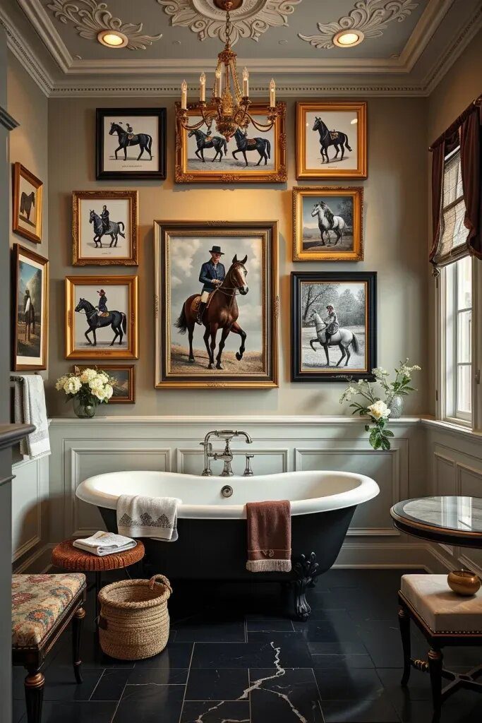 Wall Art Inspired by Ralph Lauren Style