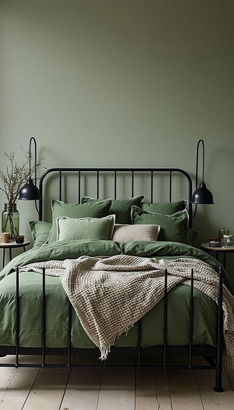 7. Mixing Metal Accents with Earth Tones