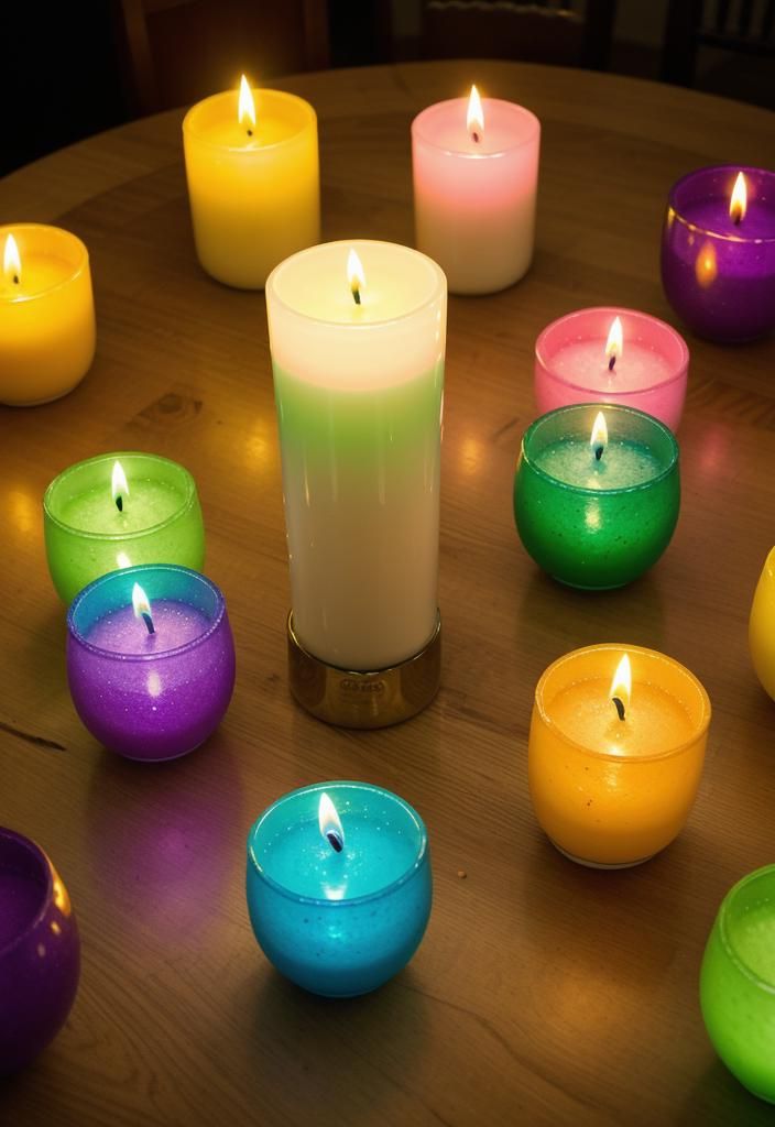 24. DIY Votive Candles for Easter - photo 2