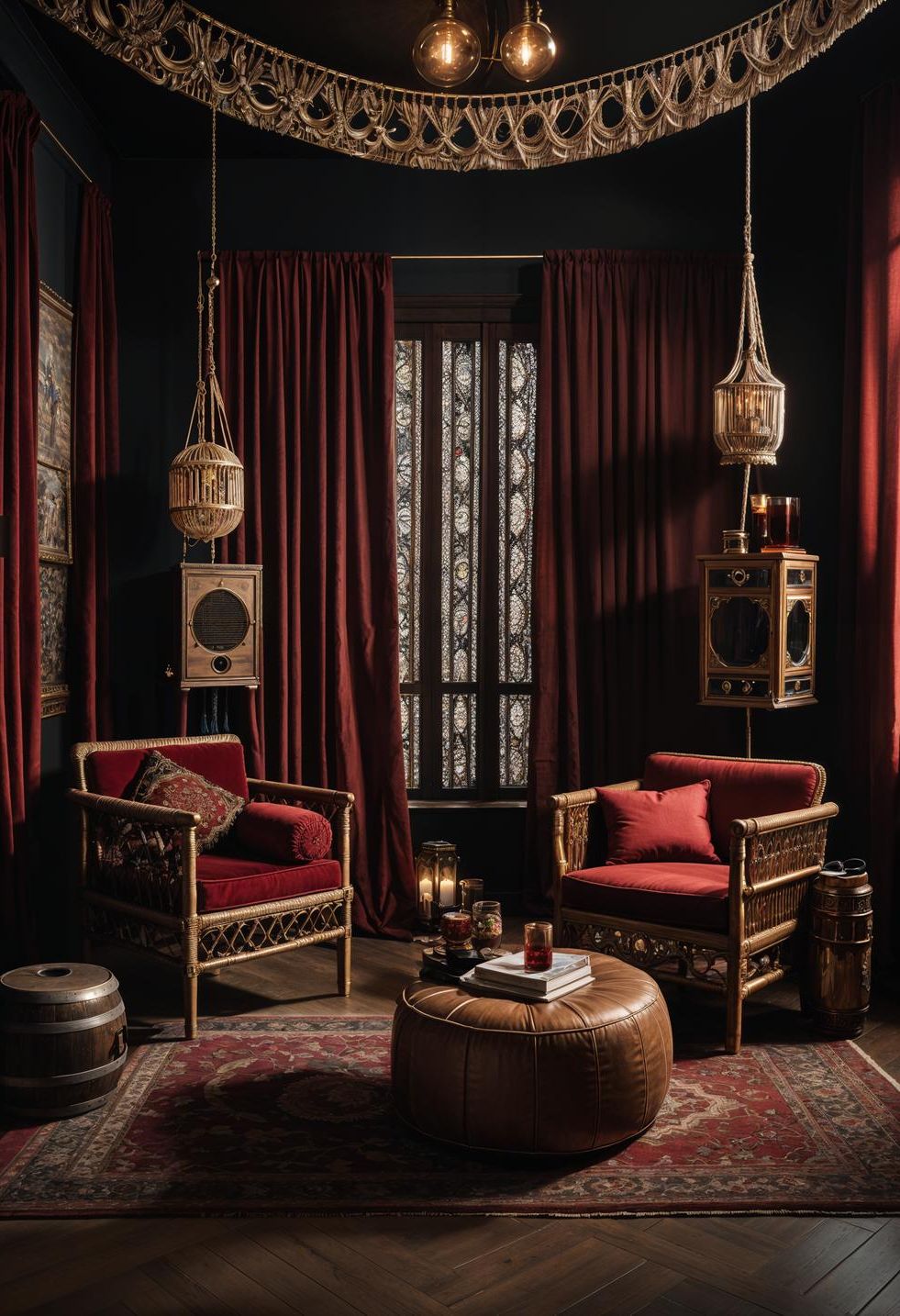 34. Cinema Lounge Boho Styling Ideas