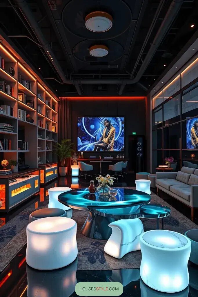Glow-in-the-Dark Furniture for Nighttime Ambiance - photo 2
