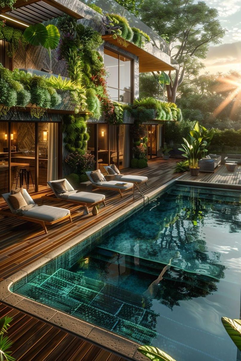 8. Sustainable Pool Deck Design - photo 3