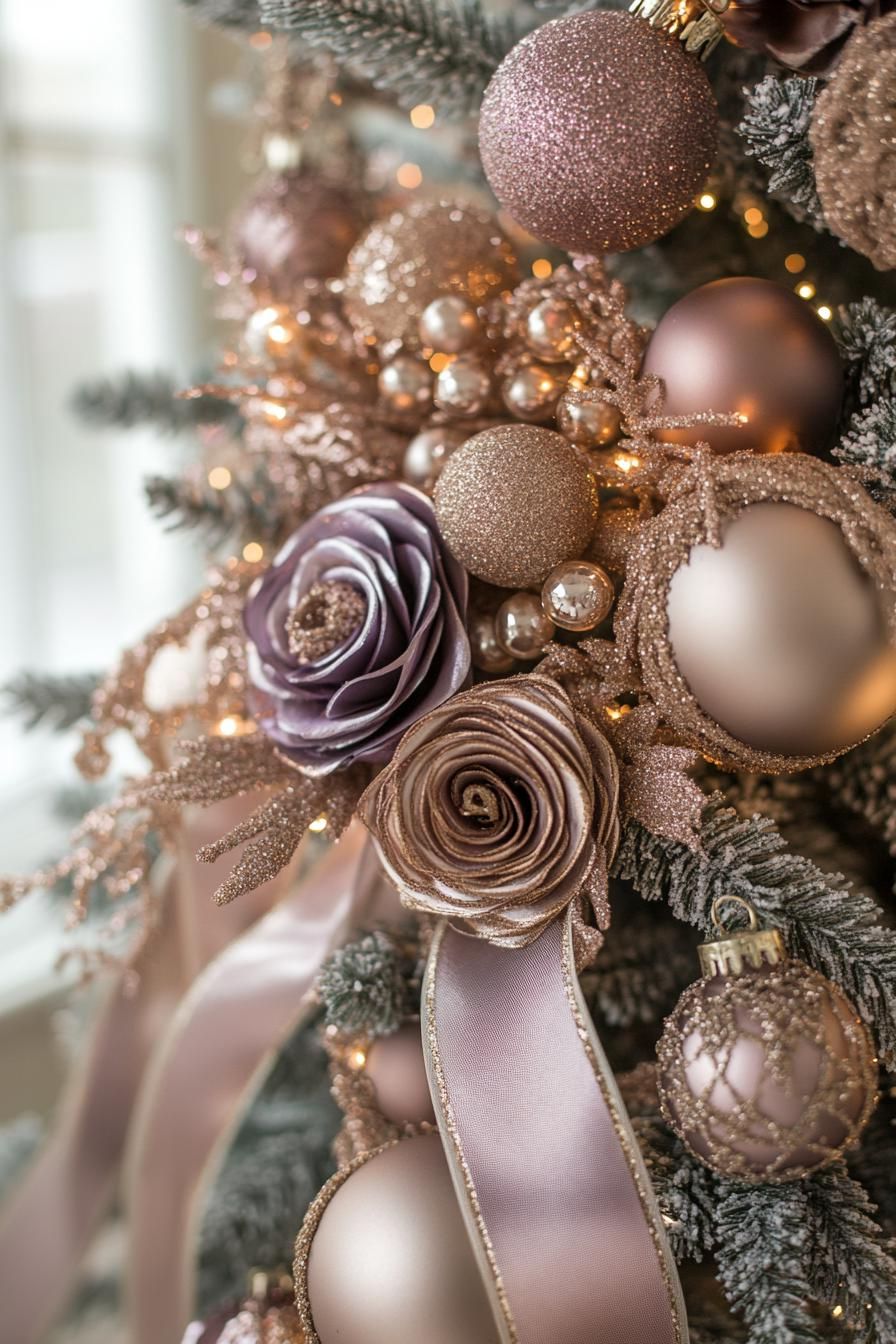 9. Elegant Ribbon Tree Ornament Ideas - photo 3