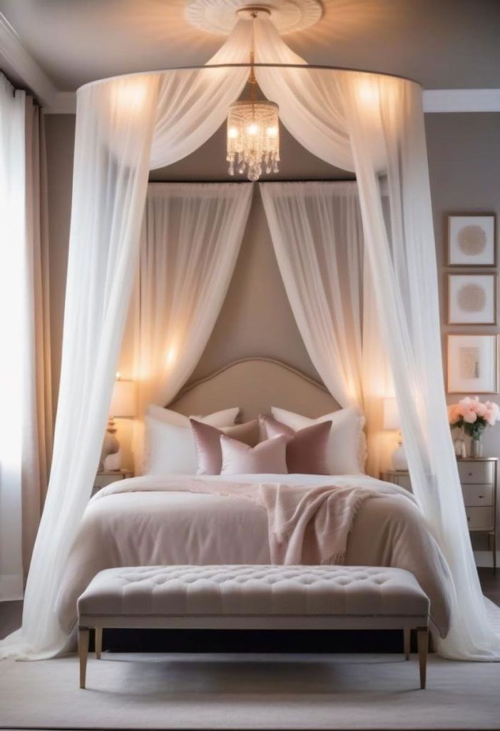25. Dreamy Canopy Bed