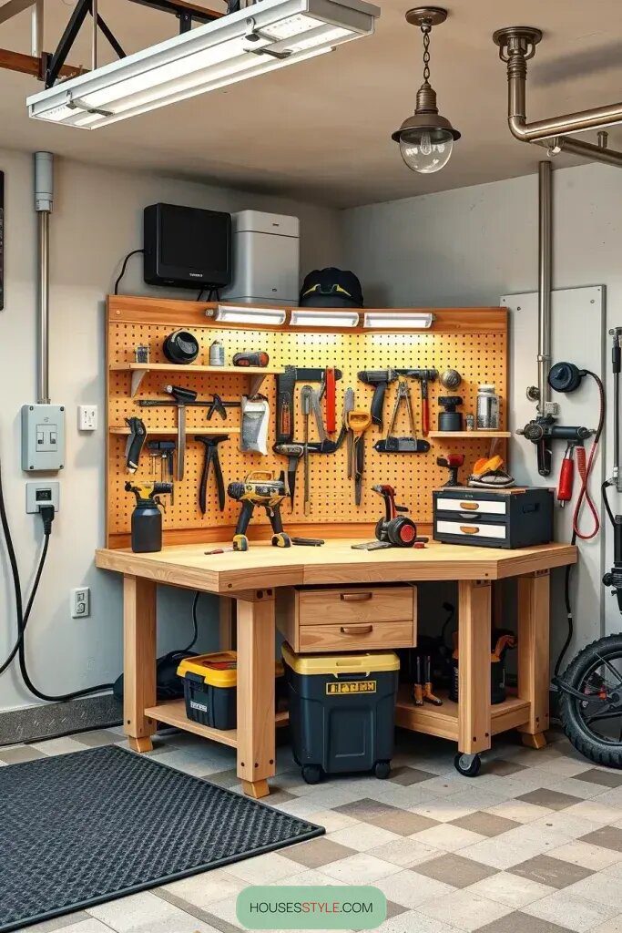 Build Your Own DIY Project Bench Area